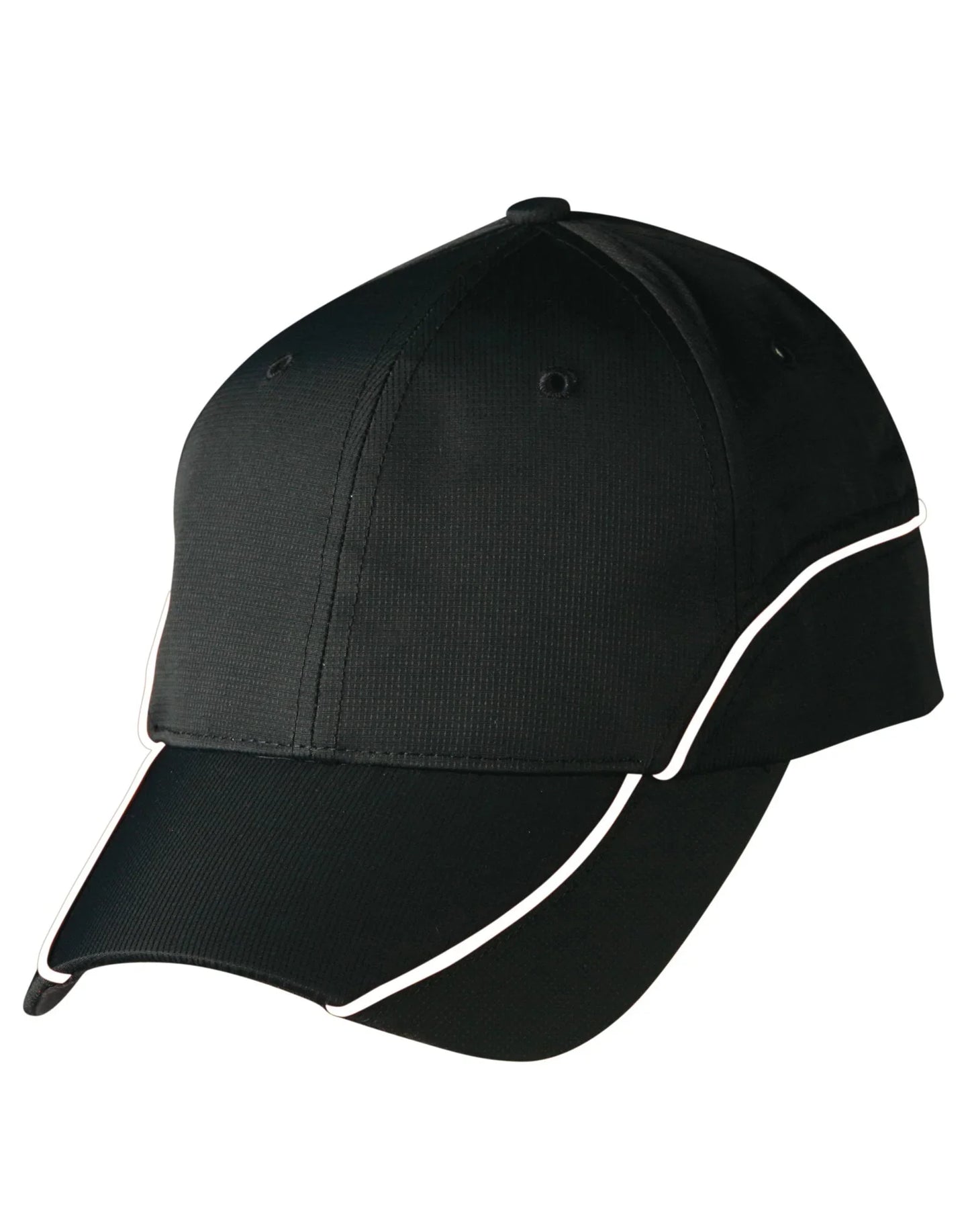Nylon Ripstop Structured Cap With Polyester Mesh Lining And Contrast Trim. CH21 - PrintaPromo