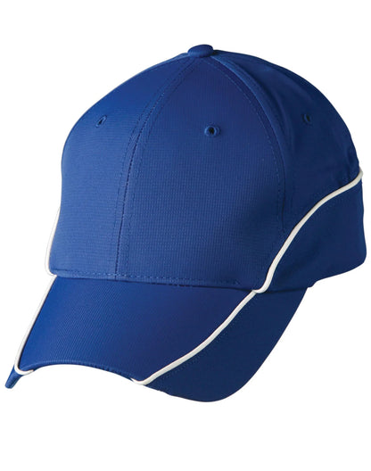Nylon Ripstop Structured Cap With Polyester Mesh Lining And Contrast Trim. CH21 - PrintaPromo