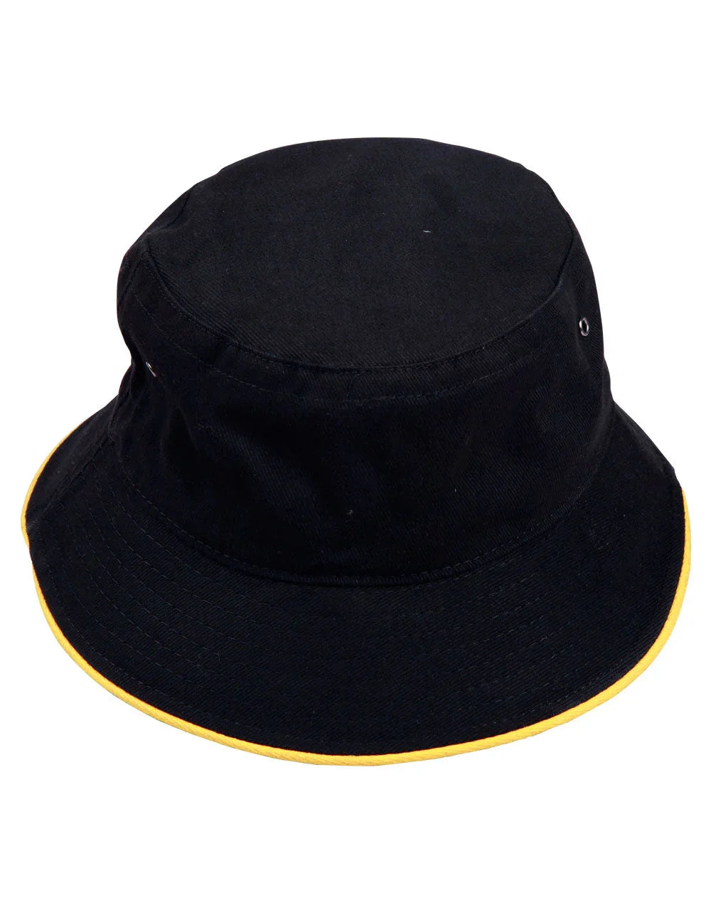 Heavy brushed Cottoncontrast sandwich bucket hat CH31 Low Price