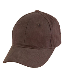 Heavy Brushed Cotton Structured Cap with Buckle on Back Closure CH35 - PrintaPromo
