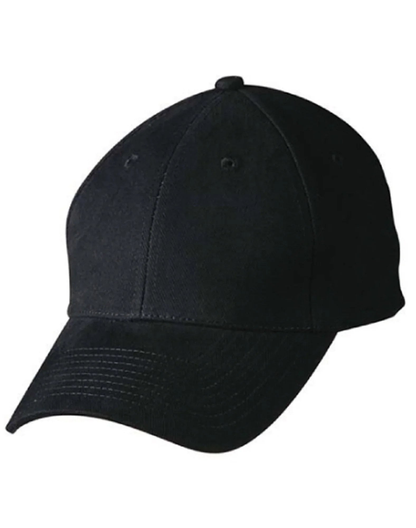 Heavy Brushed Cotton Structured Cap with Buckle on Back Closure CH35 - PrintaPromo