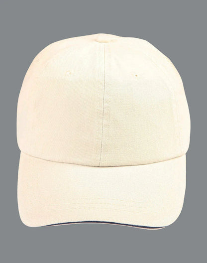 Washed Unstructured Polo Cotton With Sandwich Cap CH40 - PrintaPromo