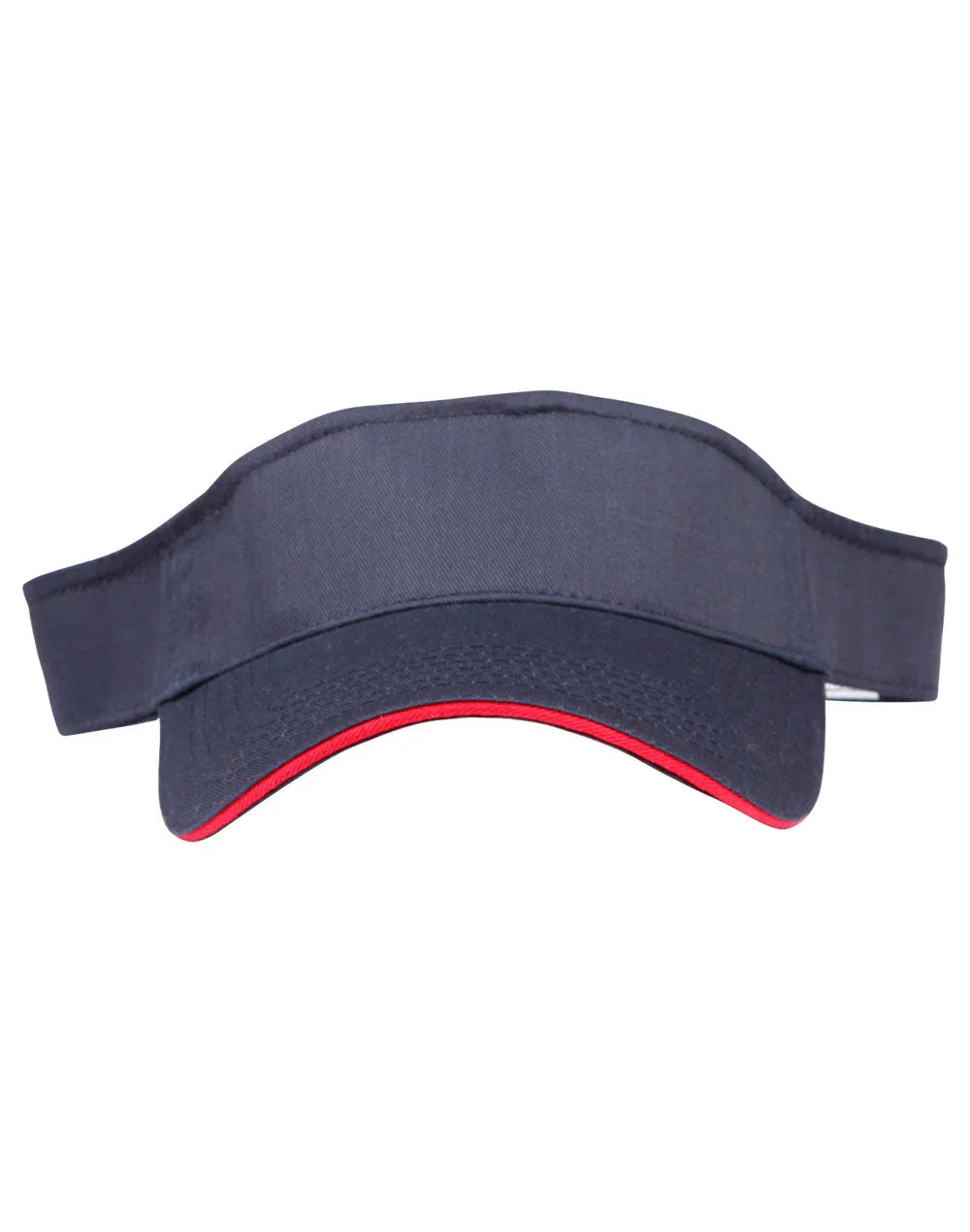 Polo Twill Visor With Or Without Sandwich, Crossover Velcro CH49 - PrintaPromo