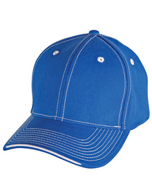 Premium Cotton Twill Contrast Trim Cap CH65 - PrintaPromo