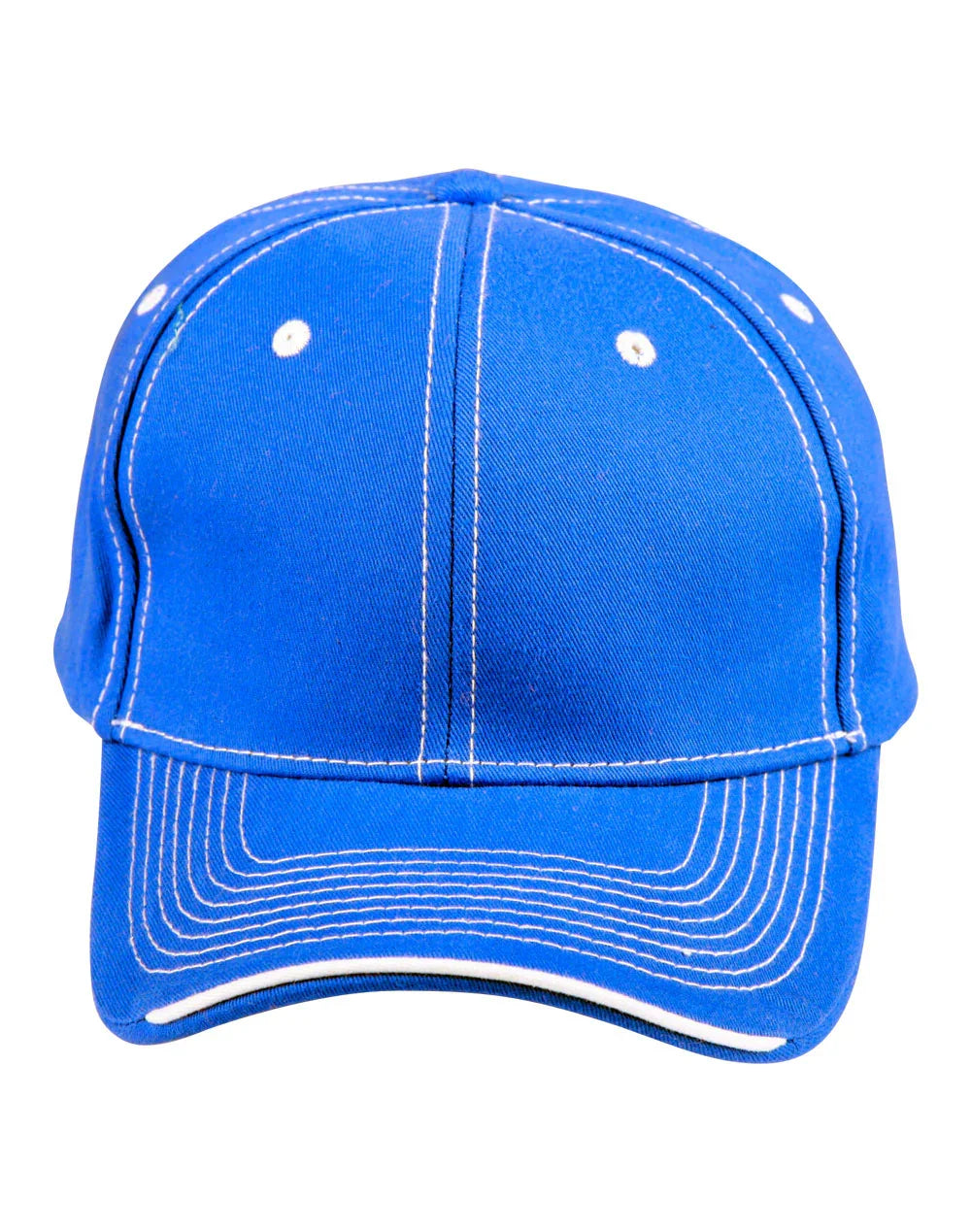 Premium Cotton Twill Contrast Trim Cap CH65 - PrintaPromo