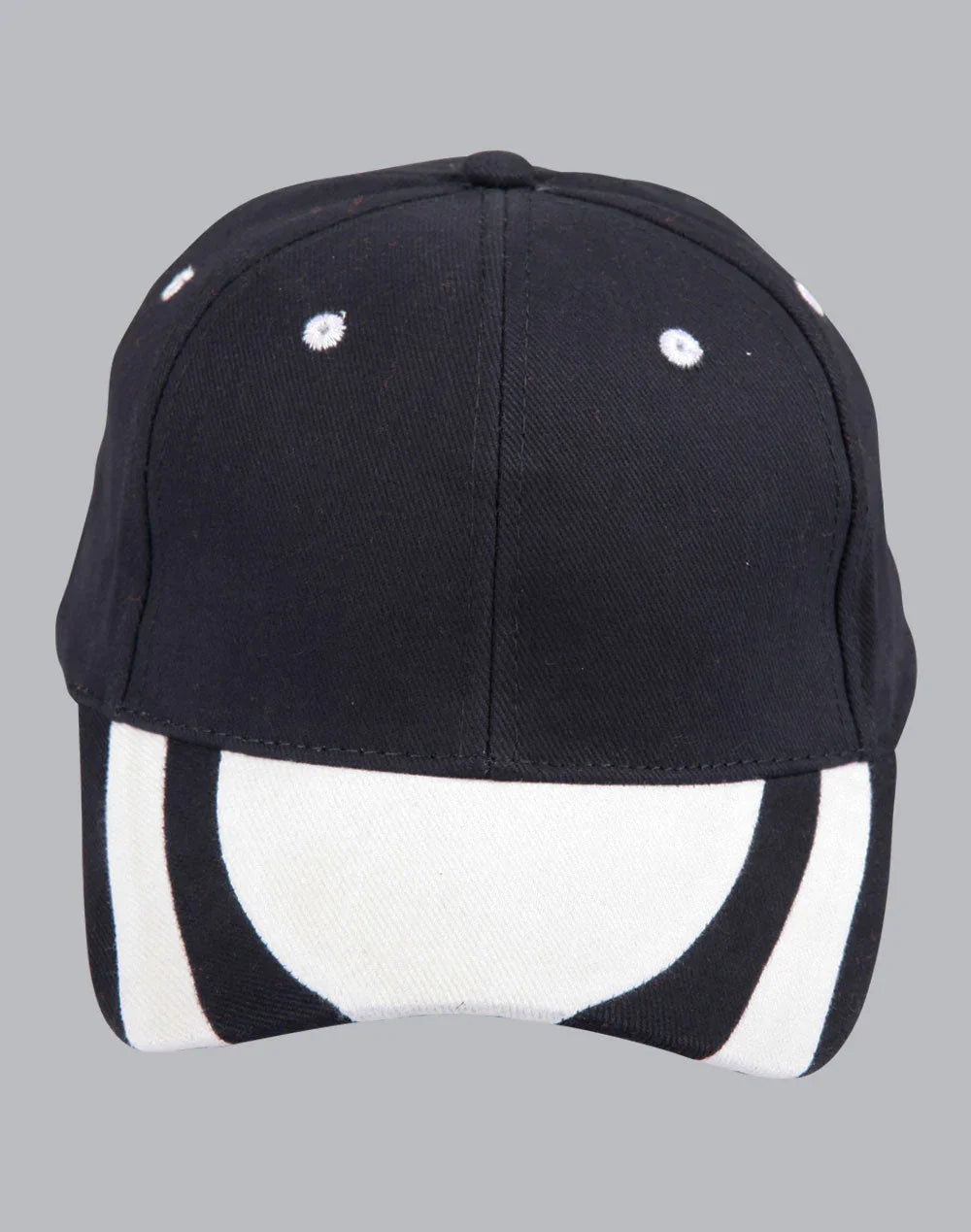 Peak and Eyelets Contrast Cap CH67 - PrintaPromo