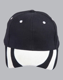 Peak and Eyelets Contrast Cap CH67 - PrintaPromo