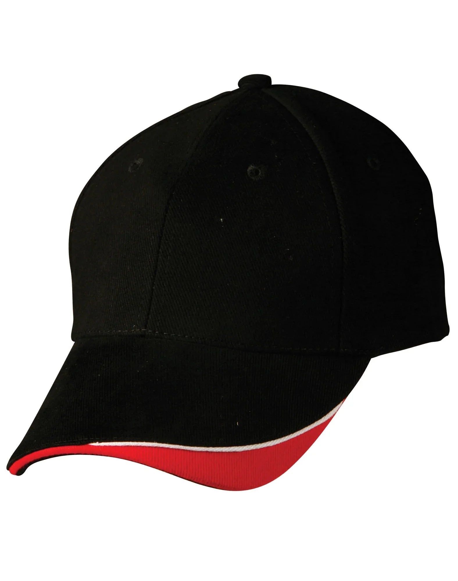 Triple Sandwich Heavy Brushed Cotton Cap CH68 - PrintaPromo