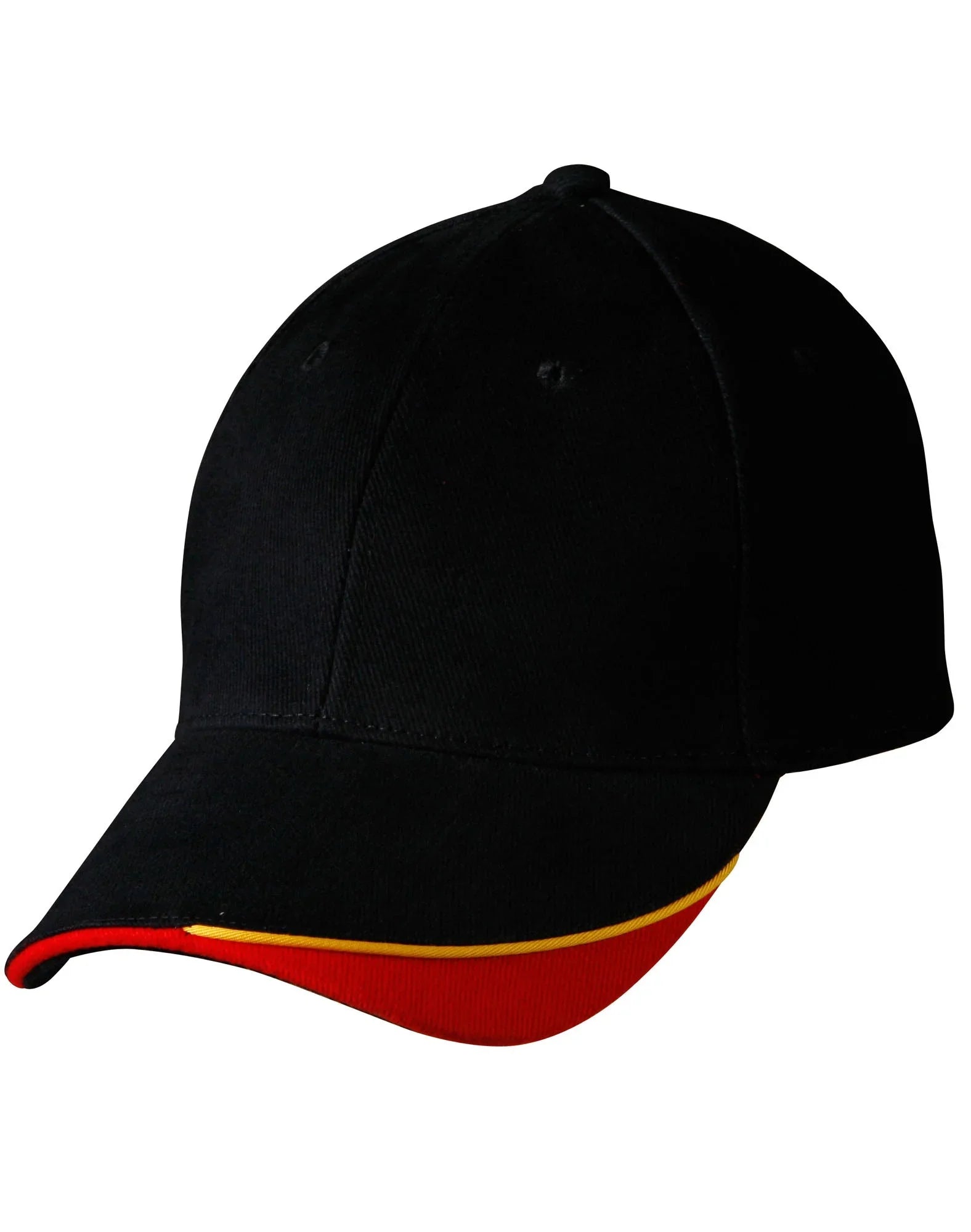 Triple Sandwich Heavy Brushed Cotton Cap CH68 - PrintaPromo