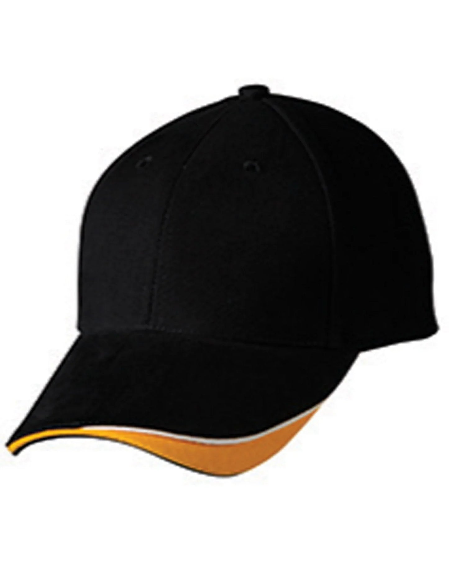 Triple Sandwich Heavy Brushed Cotton Cap CH68 - PrintaPromo