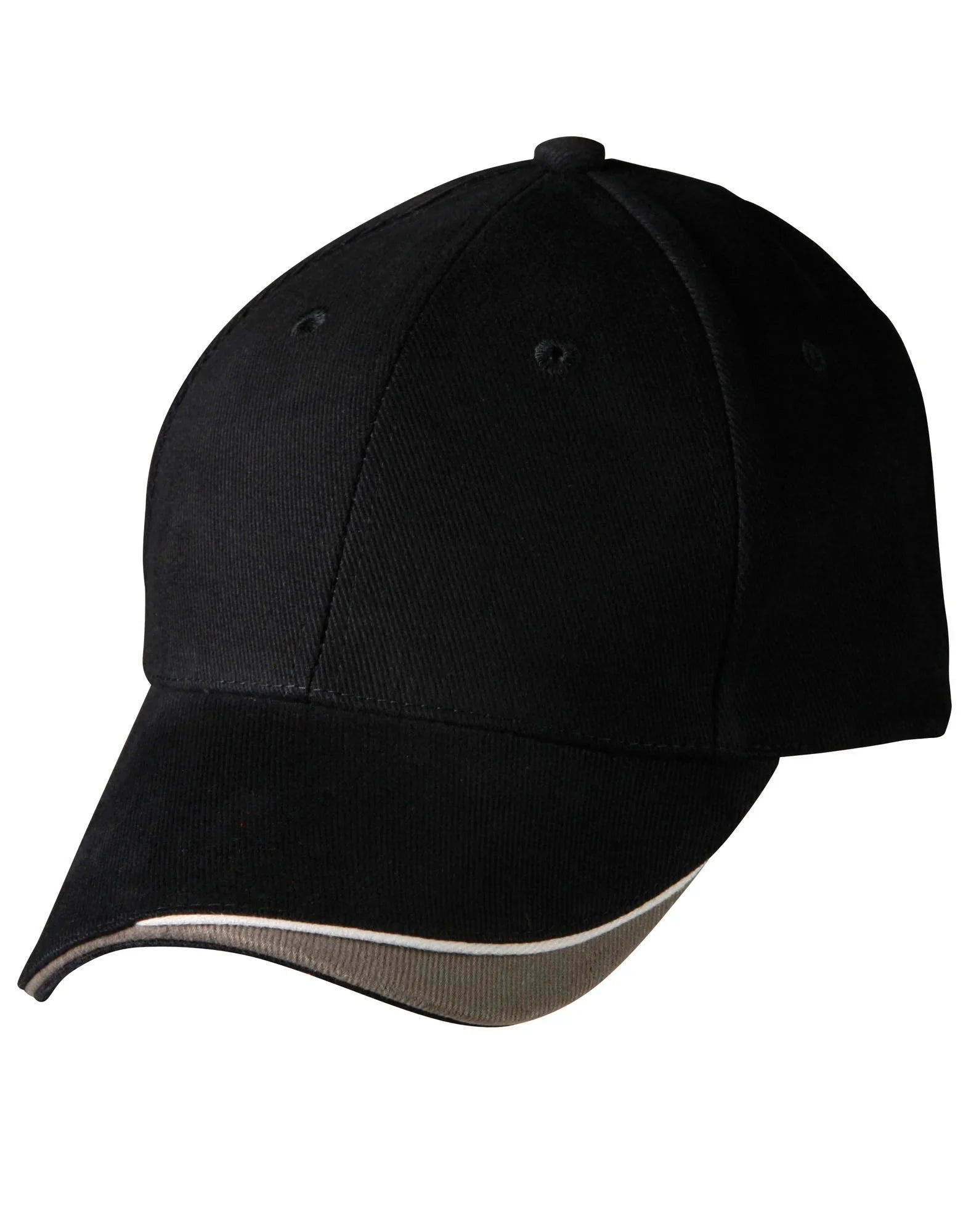 Triple Sandwich Heavy Brushed Cotton Cap CH68 - PrintaPromo