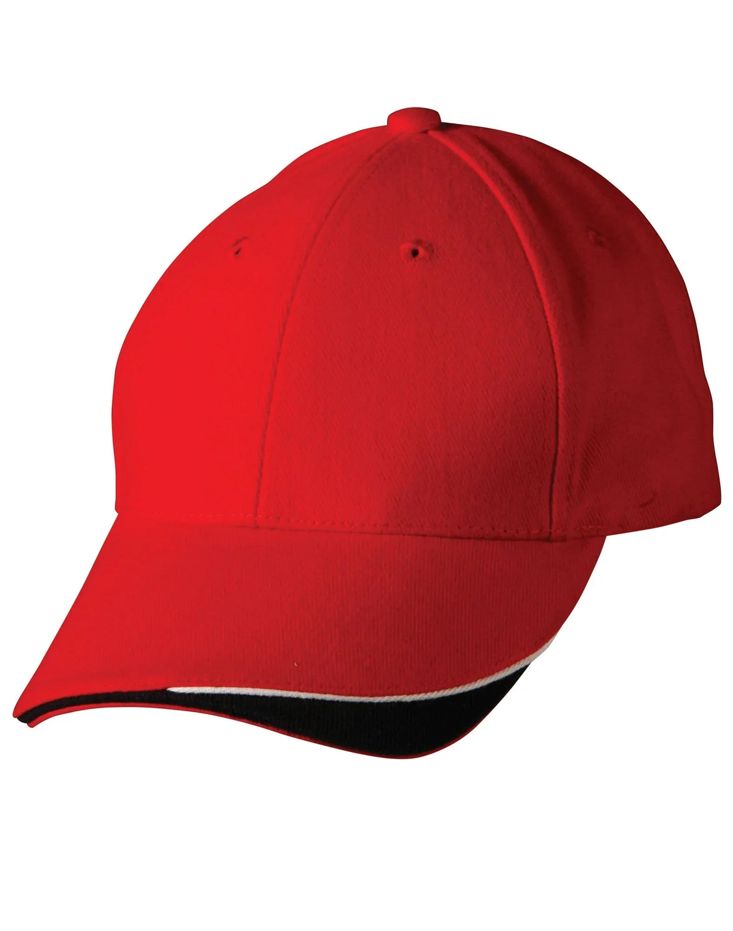 Triple Sandwich Heavy Brushed Cotton Cap CH68 - PrintaPromo