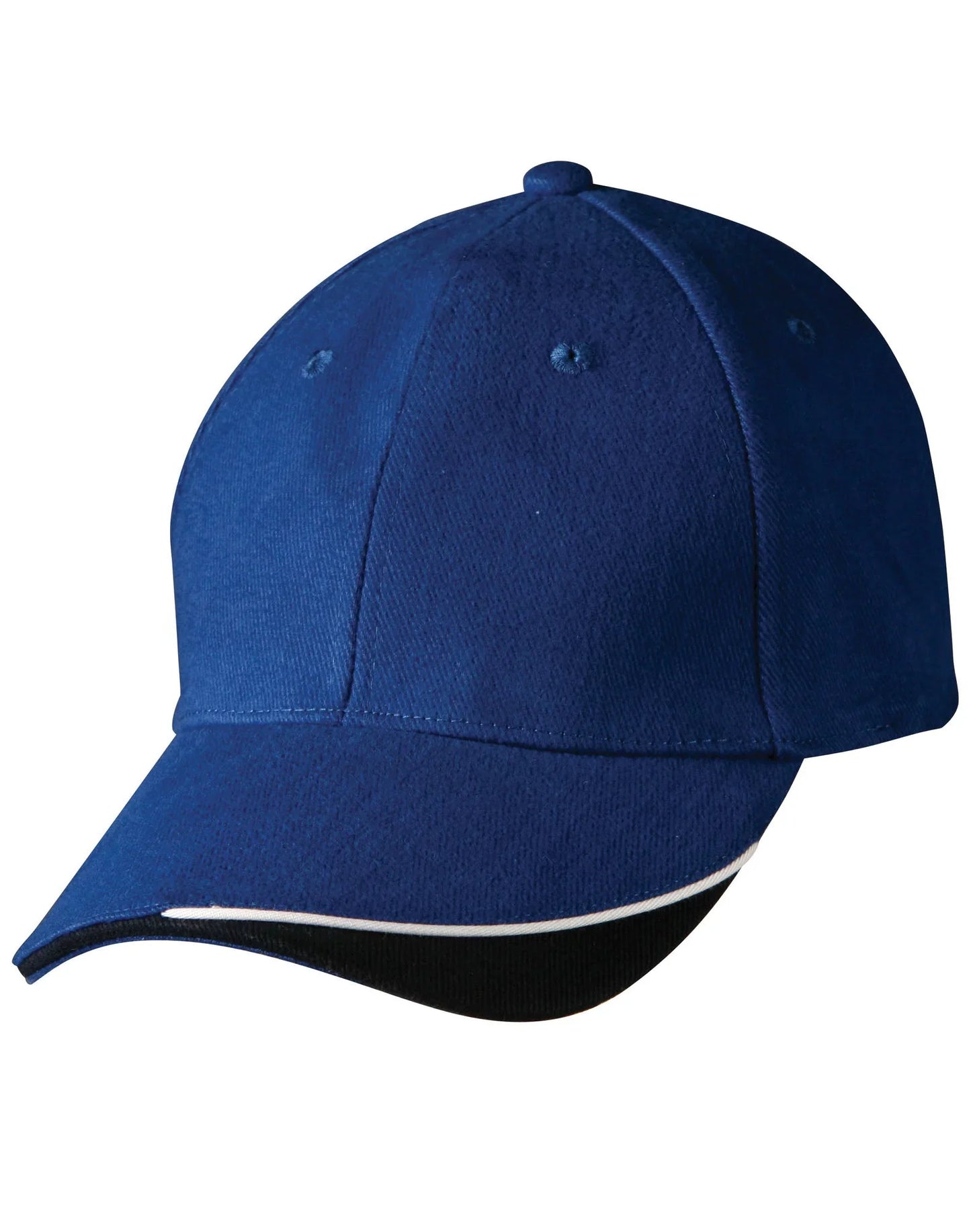 Triple Sandwich Heavy Brushed Cotton Cap CH68 - PrintaPromo