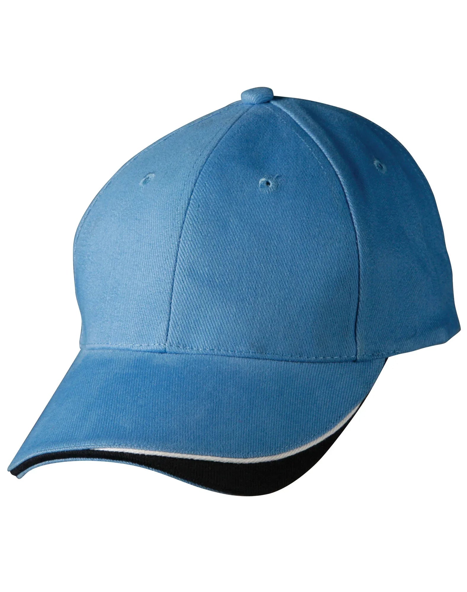 Triple Sandwich Heavy Brushed Cotton Cap CH68 - PrintaPromo