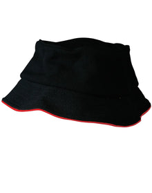 Pique Mesh With Sandwich Trim Bucket Hat CH71 - PrintaPromo