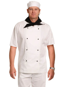 Traditional Chef’s Short Sleeve Jacket CJ02 - PrintaPromo