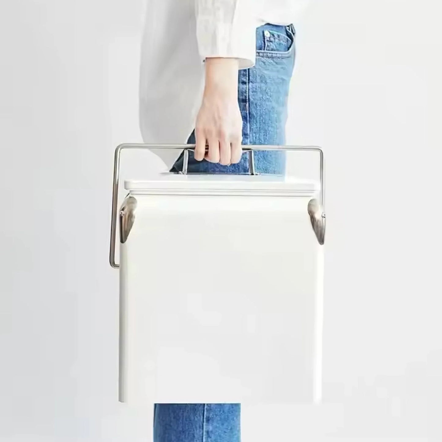Retro Metal Ice Cooler Box 13L - PrintaPromo