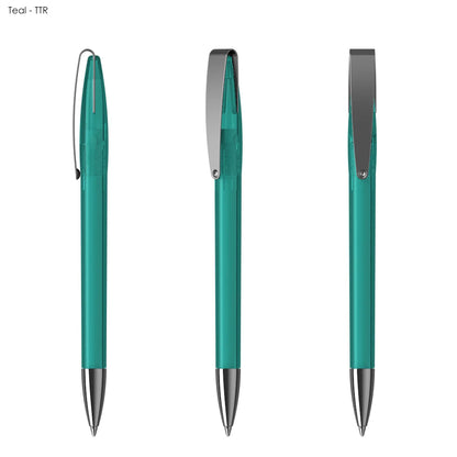 Cobra MM Transparent Euro Pen - PrintaPromo