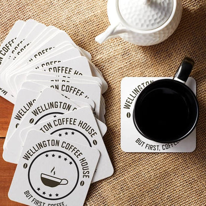 Cardboard Coaster-Square - PrintaPromo