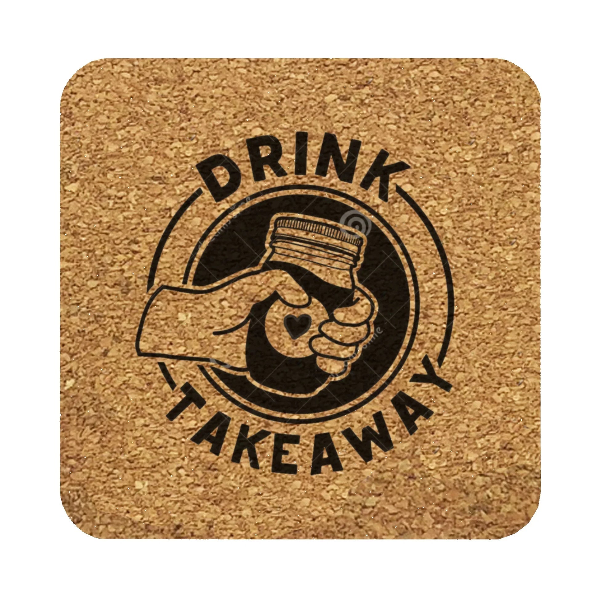 Vineyards Cork Coaster-Square - PrintaPromo