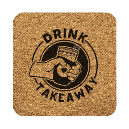 Vineyards Cork Coaster-Square - PrintaPromo