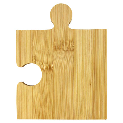 Puzzle Bamboo Coaster Set - PrintaPromo