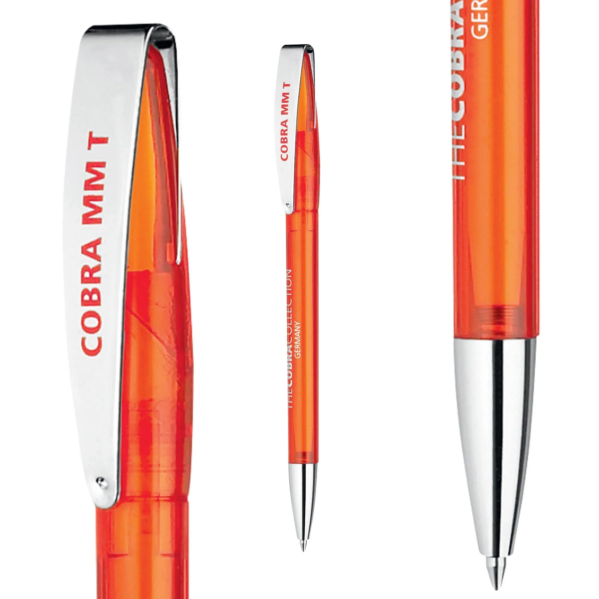 Cobra MM Transparent Euro Pen - PrintaPromo