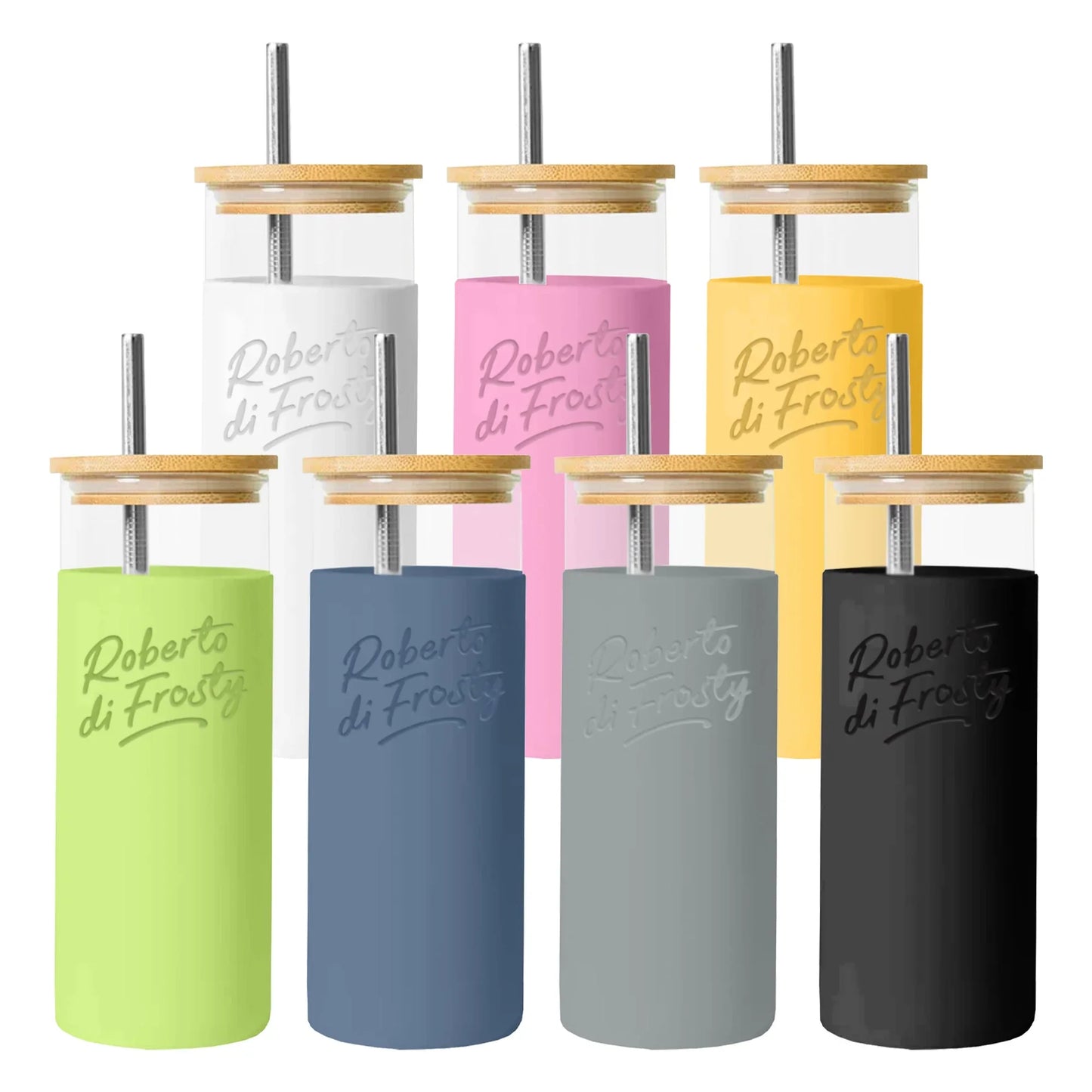 Vanisa Glass Drink Bottle with Sleeve - PrintaPromo