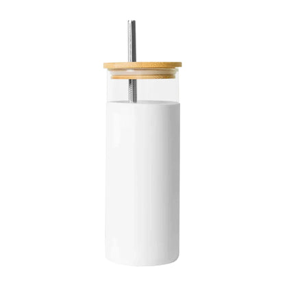 Vanisa Glass Drink Bottle with Sleeve - PrintaPromo