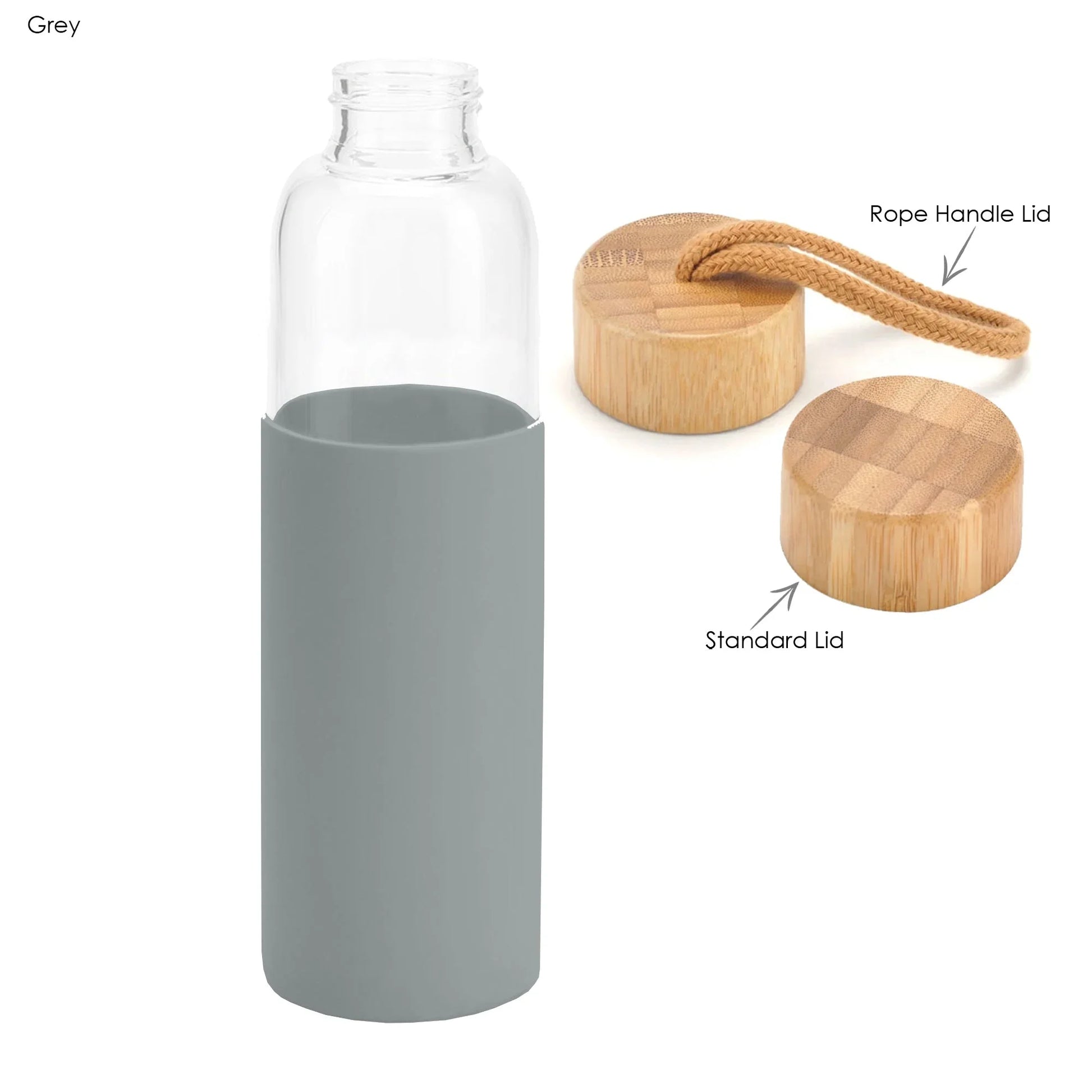 Honya Glass Drink Bottle with Sleeve - PrintaPromo