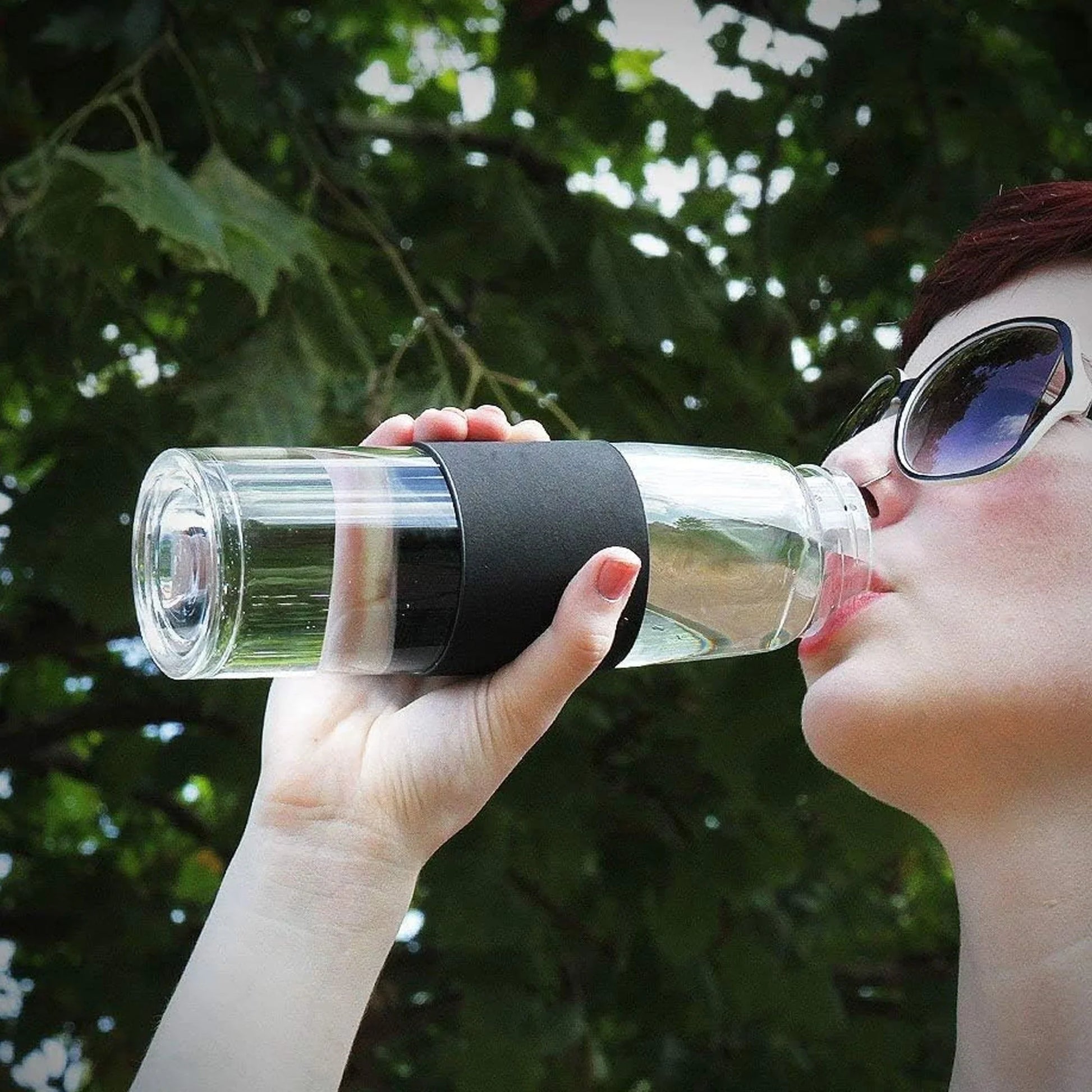 Evoke Glass Drink Bottle - PrintaPromo