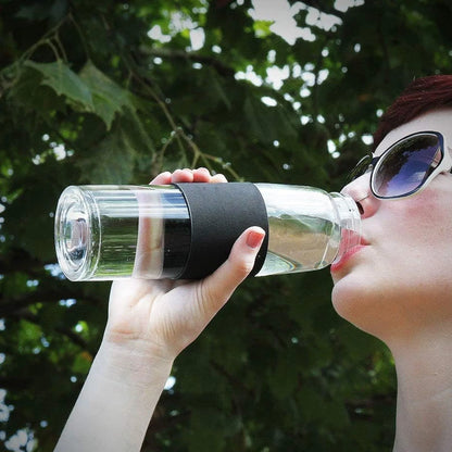 Evoke Glass Drink Bottle - PrintaPromo