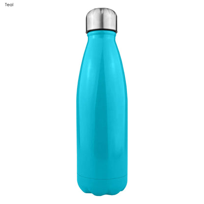 Komo Shiny Stainless Steel Drink Bottle Single Wall - PrintaPromo