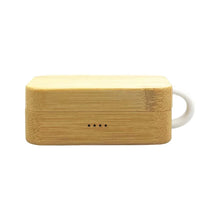 Rockside Bamboo Wireless Earbuds - PrintaPromo