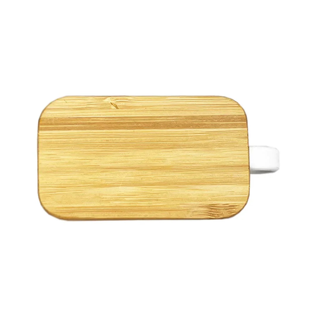 Rockside Bamboo Wireless Earbuds - PrintaPromo