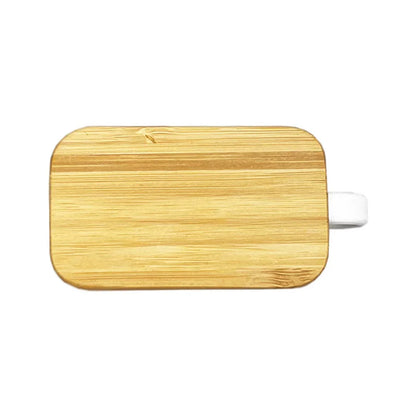 Rockside Bamboo Wireless Earbuds - PrintaPromo