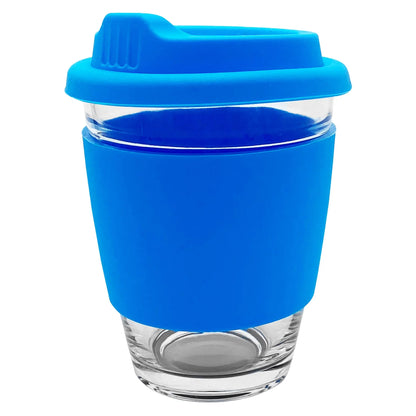 Carlo Glass Coffee Cup - Silicone - PrintaPromo