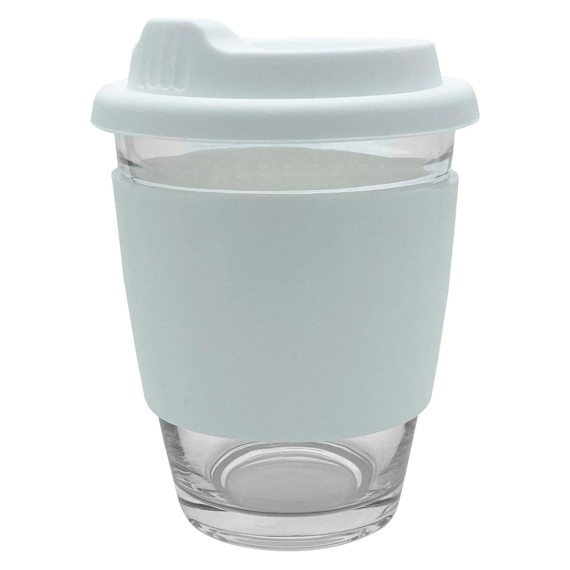 Carlo Glass Coffee Cup - Silicone - PrintaPromo