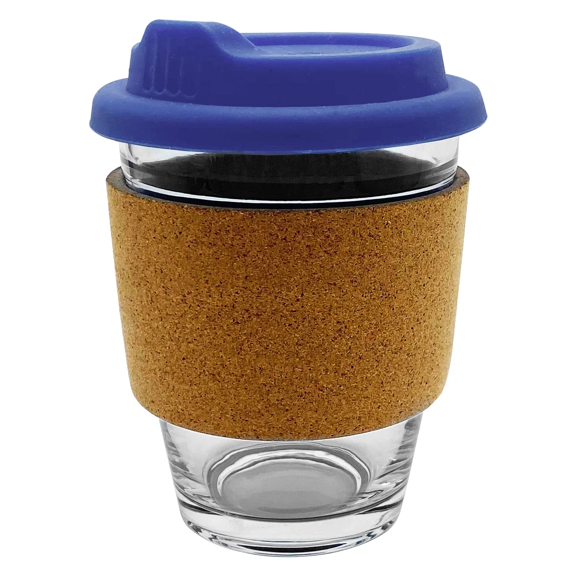 Carlo Glass Coffee Cup - Cork - PrintaPromo