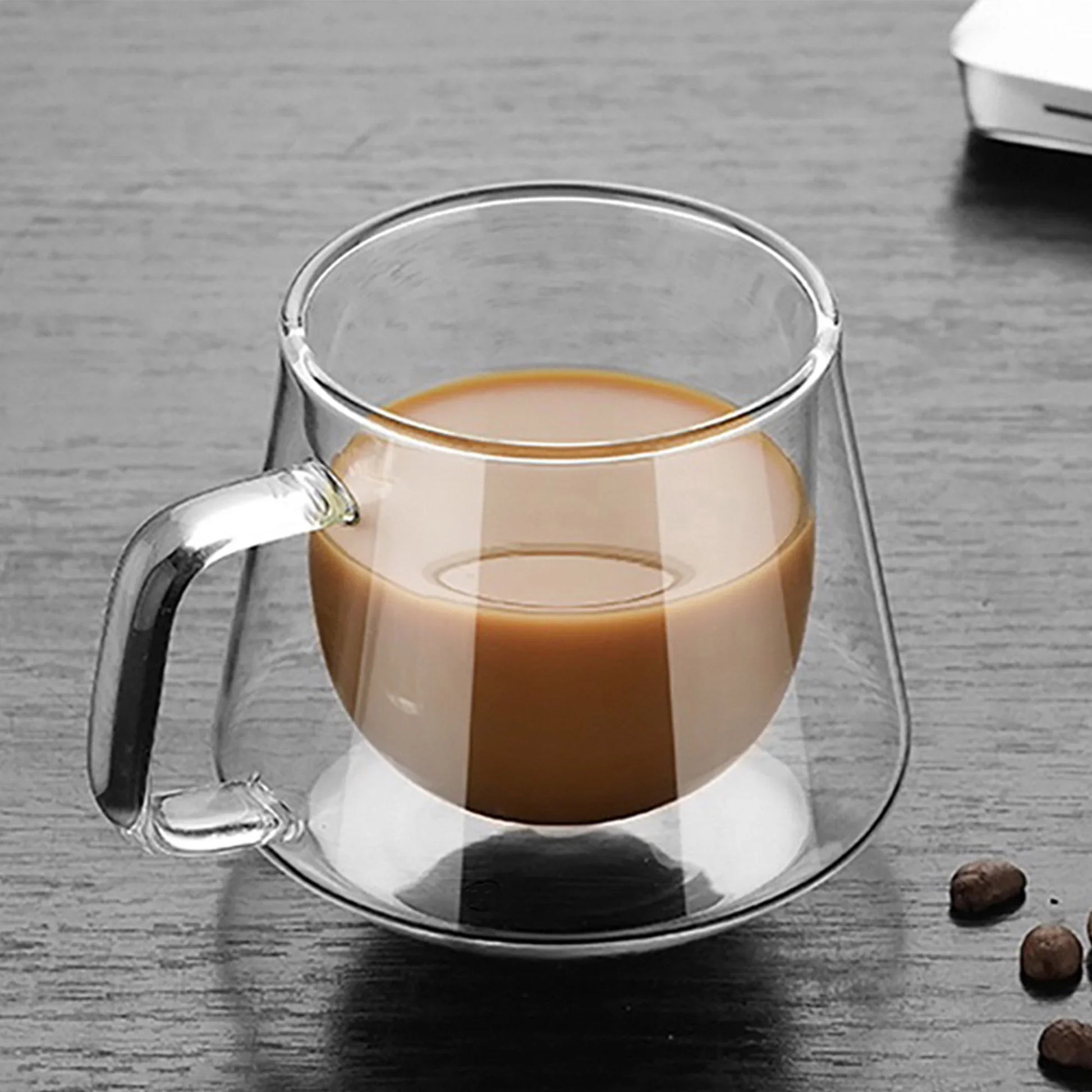 Diamond Glass Coffee Cup - PrintaPromo