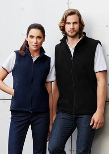 Mens Plain Micro Fleece Vest F233MN - PrintaPromo