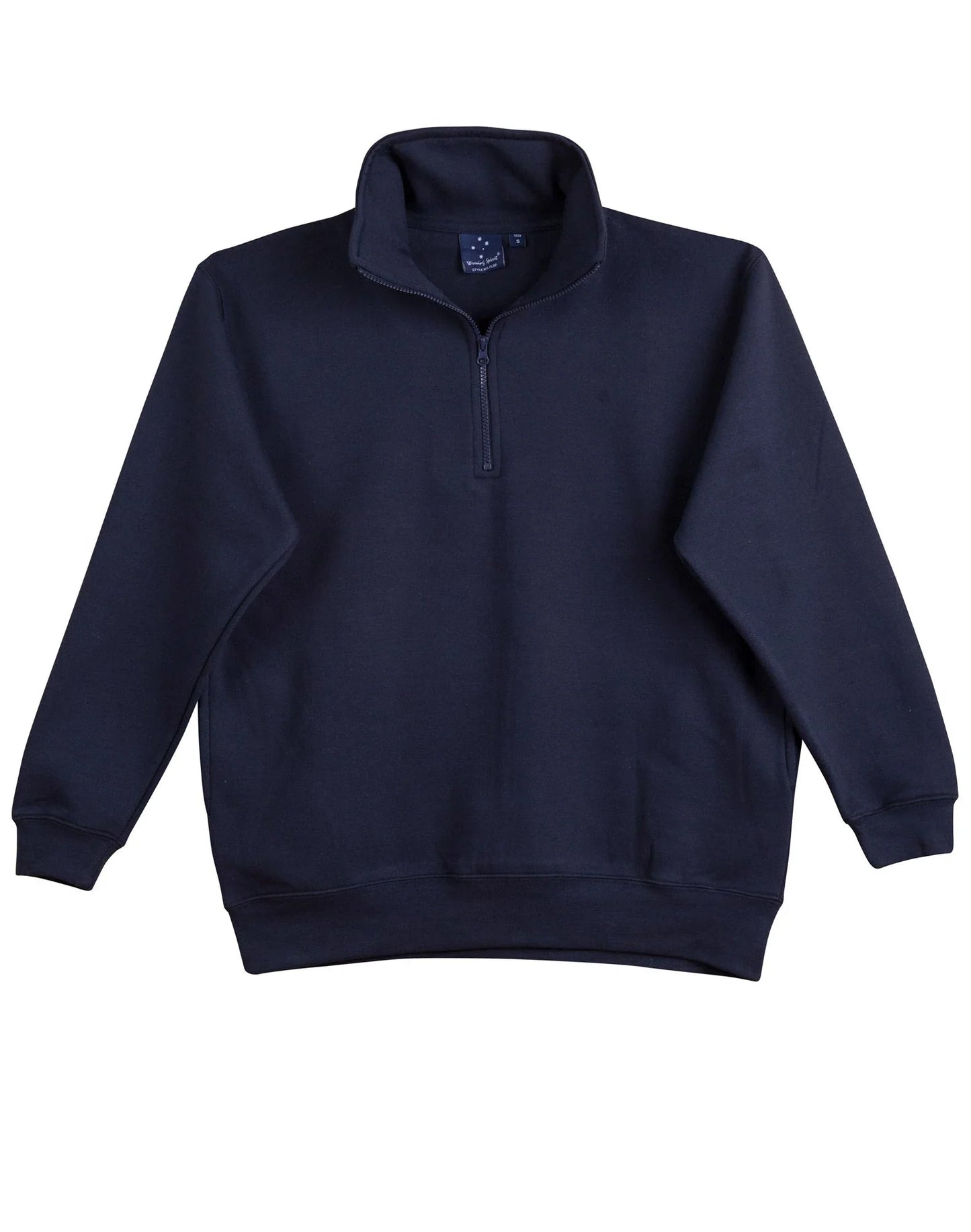 Adult’s American Style 1/2 Collar Fleecy Sweat Top FL02 - PrintaPromo