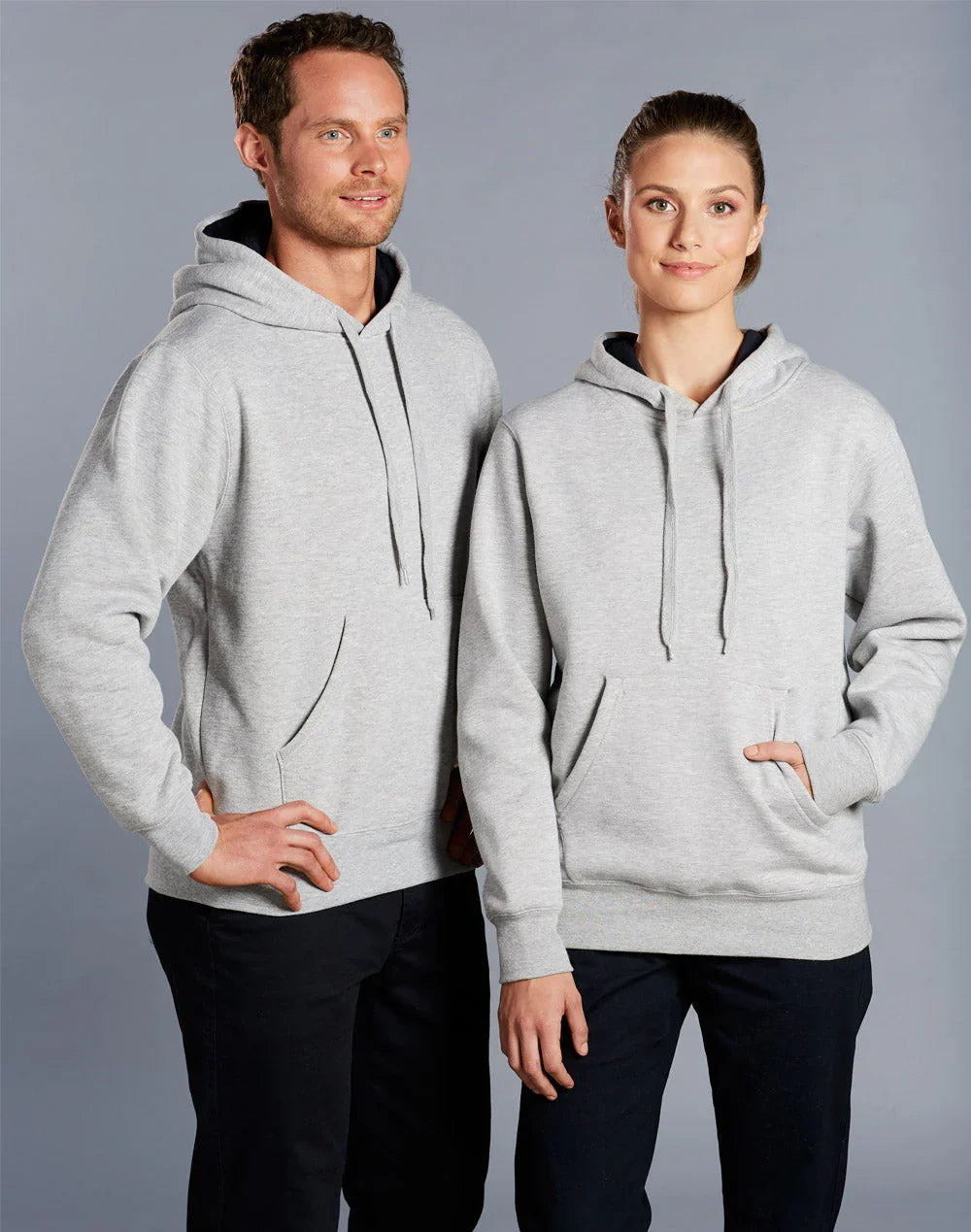 Unisex Close Front Fleecy Hoodie FL09 - PrintaPromo