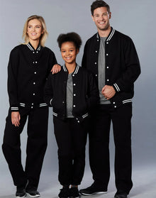 Unisex Fleece Varsity Jacket FL11 - PrintaPromo