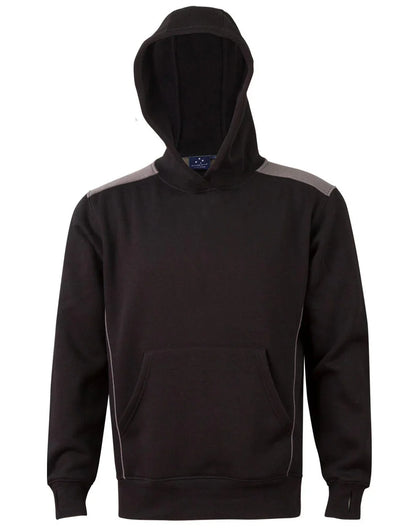 Kids Close Front Contrast Fleece Hoodie FL19K - PrintaPromo