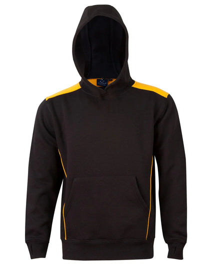 Kids Close Front Contrast Fleece Hoodie FL19K - PrintaPromo