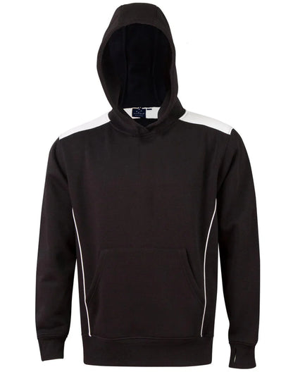 Kids Close Front Contrast Fleece Hoodie FL19K - PrintaPromo