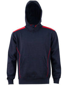 Kids Close Front Contrast Fleece Hoodie FL19K - PrintaPromo