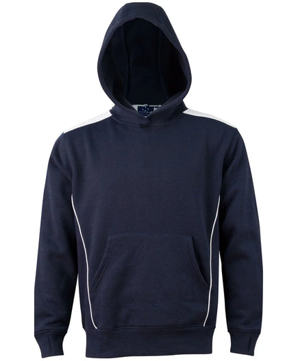 Kids Close Front Contrast Fleece Hoodie FL19K - PrintaPromo