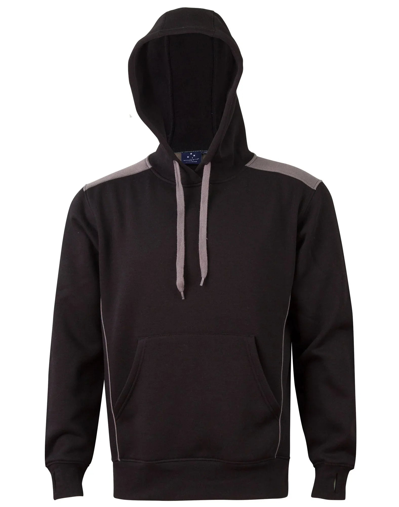 Adults’ Close Front Contrast Fleece Hoodie FL19 - PrintaPromo